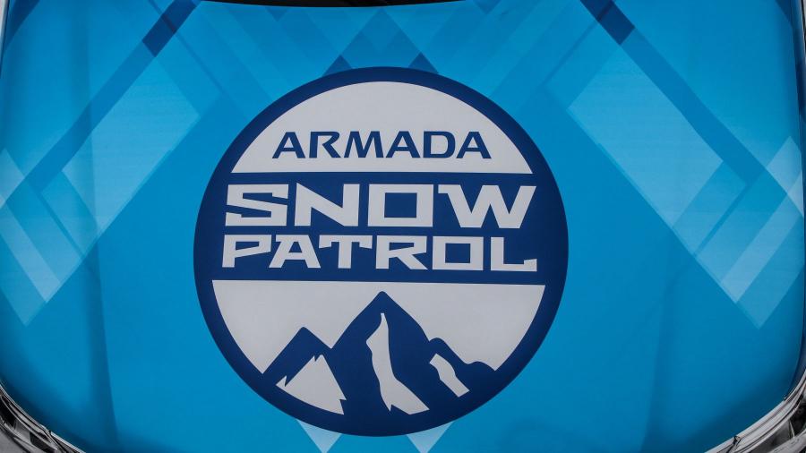 Логотип Nissan Armada Snow Patrol 2018 года  (фото 12 из 23)